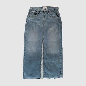 Universal Thread High Rise Light Blue Denim Maxi Skirt – Size 8